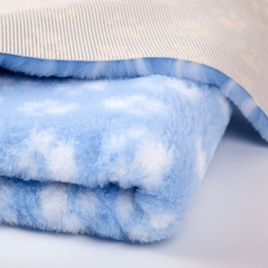 Коврик для собак Vetbed Small Paws Light Blue, 160х300 см
