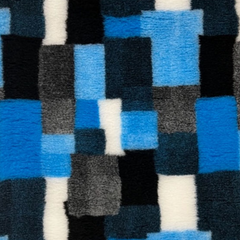 Килимок для собак Vetbed Patchwork синій, 80х100 см