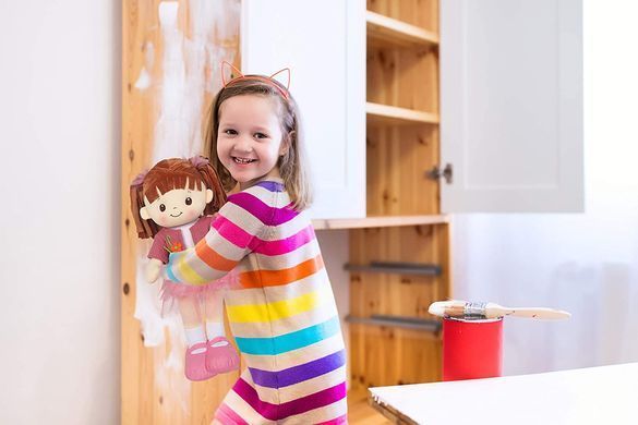 Інтерактивна м'яка плюшева лялька Linzy Toys Pink