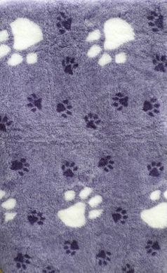 Килимок VetBed "Big Paws" фіолетовий, 80х100 см