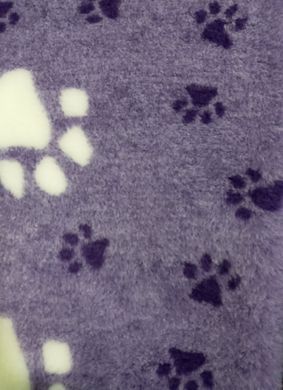 Килимок VetBed "Big Paws" фіолетовий, 80х100 см