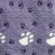 Килимок VetBed "Big Paws" фіолетовий, 80х100 см