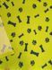 Килимок VetBed "Paws&Bones" лайм, 80х100 см
