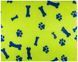 Килимок VetBed "Paws&Bones" лайм, 80х100 см