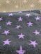 Килимок для собак Vetbed Charcoal & Lilac Stars, 80х100 см