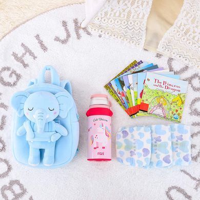 Дитячий рюкзак Lazada with Light Blue Elephant