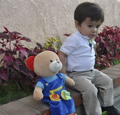 Навчальний плюшевий ведмедик Linzy Plush Bear 40 см