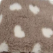 Килимок для собак Vetbed Mink with Magnolia Hearts, 80х100 см