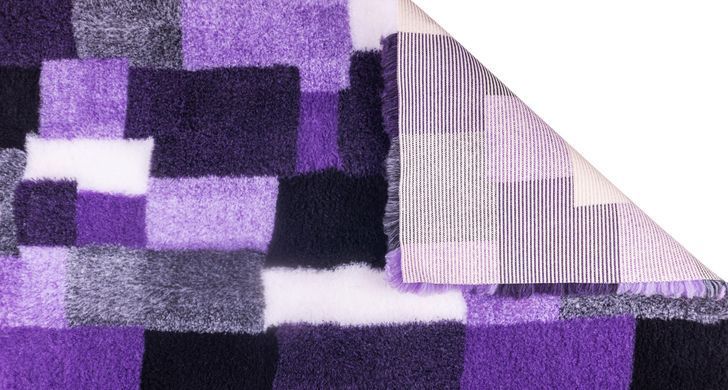 Килимок VetBed "Patchwork" фіолетовий, 80х100 см