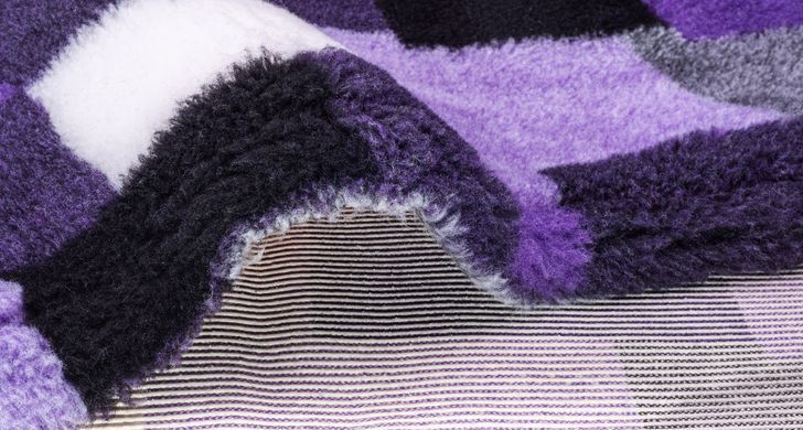 Килимок VetBed "Patchwork" фіолетовий, 80х100 см