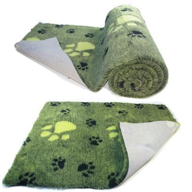 Коврик VetBed "Big Paws" зеленый, 80х100 см