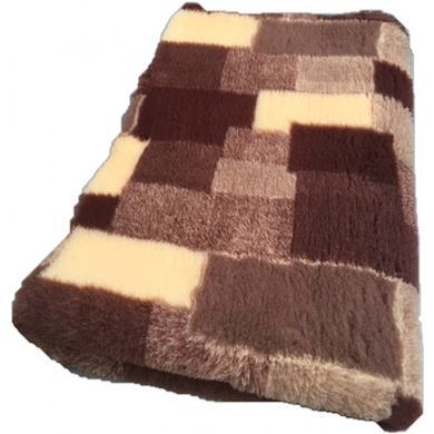 Килимок VetBed "Patchwork" коричневий, 80х100 см