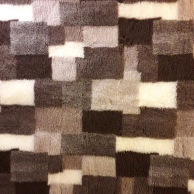 Килимок VetBed "Patchwork" коричневий, 80х100 см