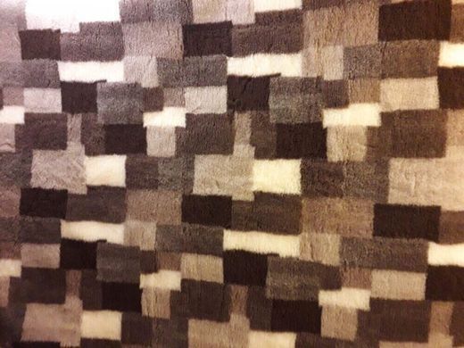 Килимок VetBed "Patchwork" коричневий, 80х100 см