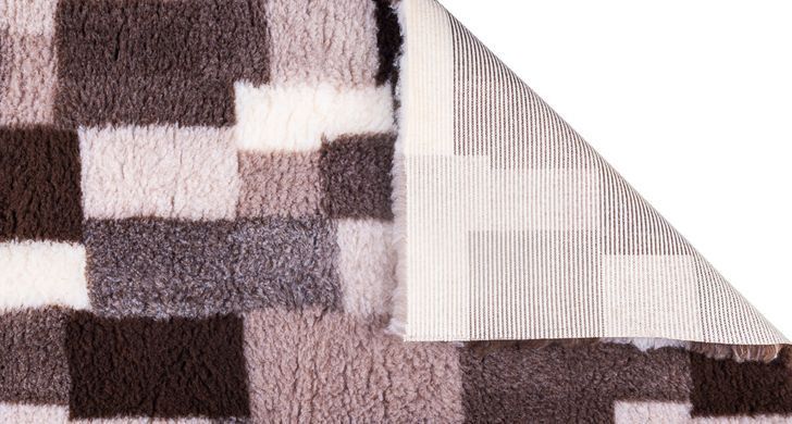 Килимок VetBed "Patchwork" коричневий, 80х100 см